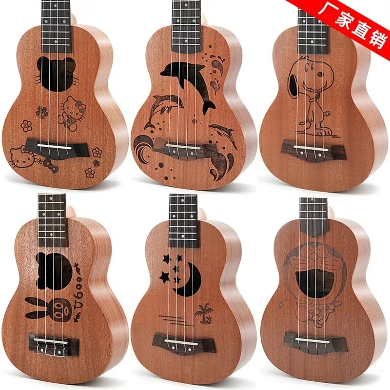 21 inch Shabili cute children's cartoon ukulele ukulele four-string guitar