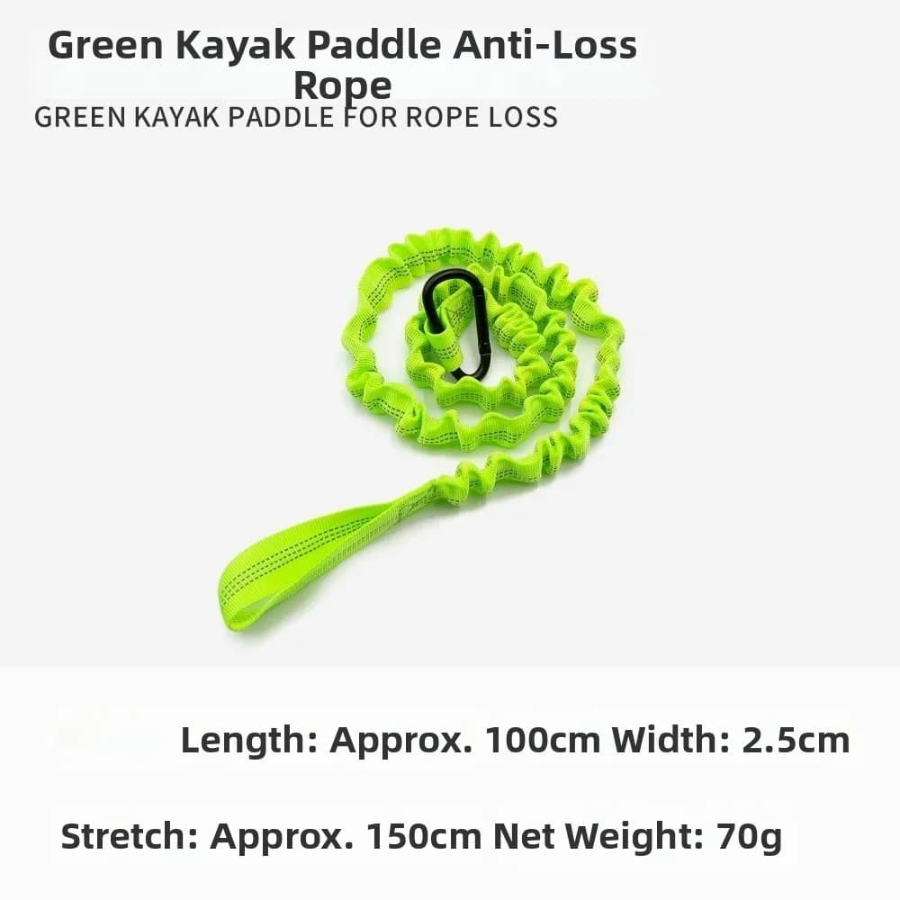 100cm Kayak Paddle Elastic Rope Anti Drop Multicolored Reflect Light Fixed Slurry Fixed rope Elastic Rope for Kayak Canoe