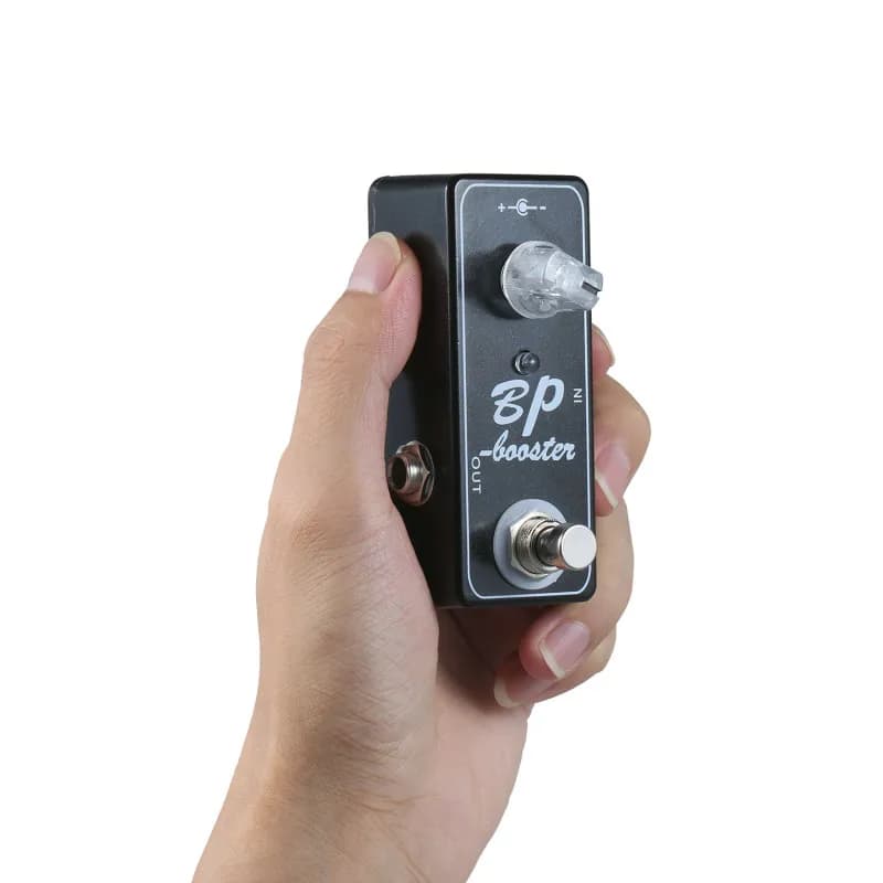 Pedali per chitarra Audio MOSKY BP Booster Clean Boost tipo di effetto True Bypass Switching per basso per chitarra prodotti elettroacustici