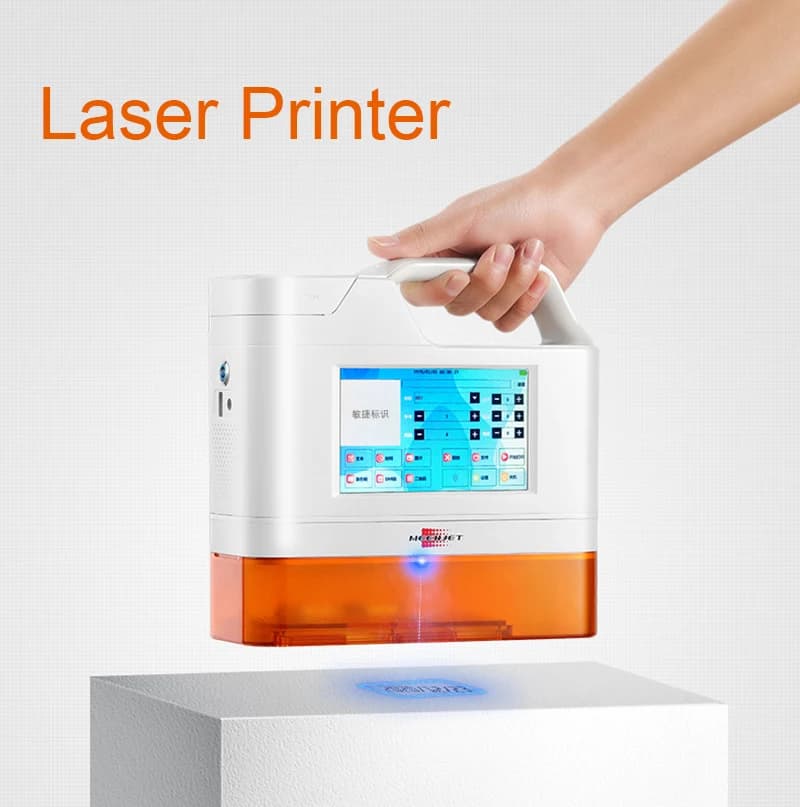 Macchina per Incisione Laser Portatile Intelligente, Codificatrice di Date di Produzione, Macchina per Marcatura Laser Automatica Grafica Fai-da-Te