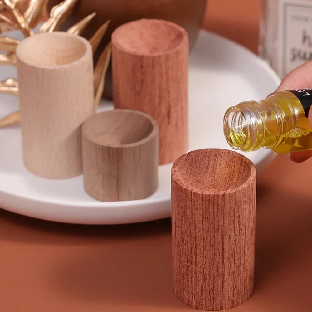 Pratico diffusore in legno aromaterapia fragranza interna espansione olio essenziale Reed diffusore di aromi Stick ornamenti per la casa
