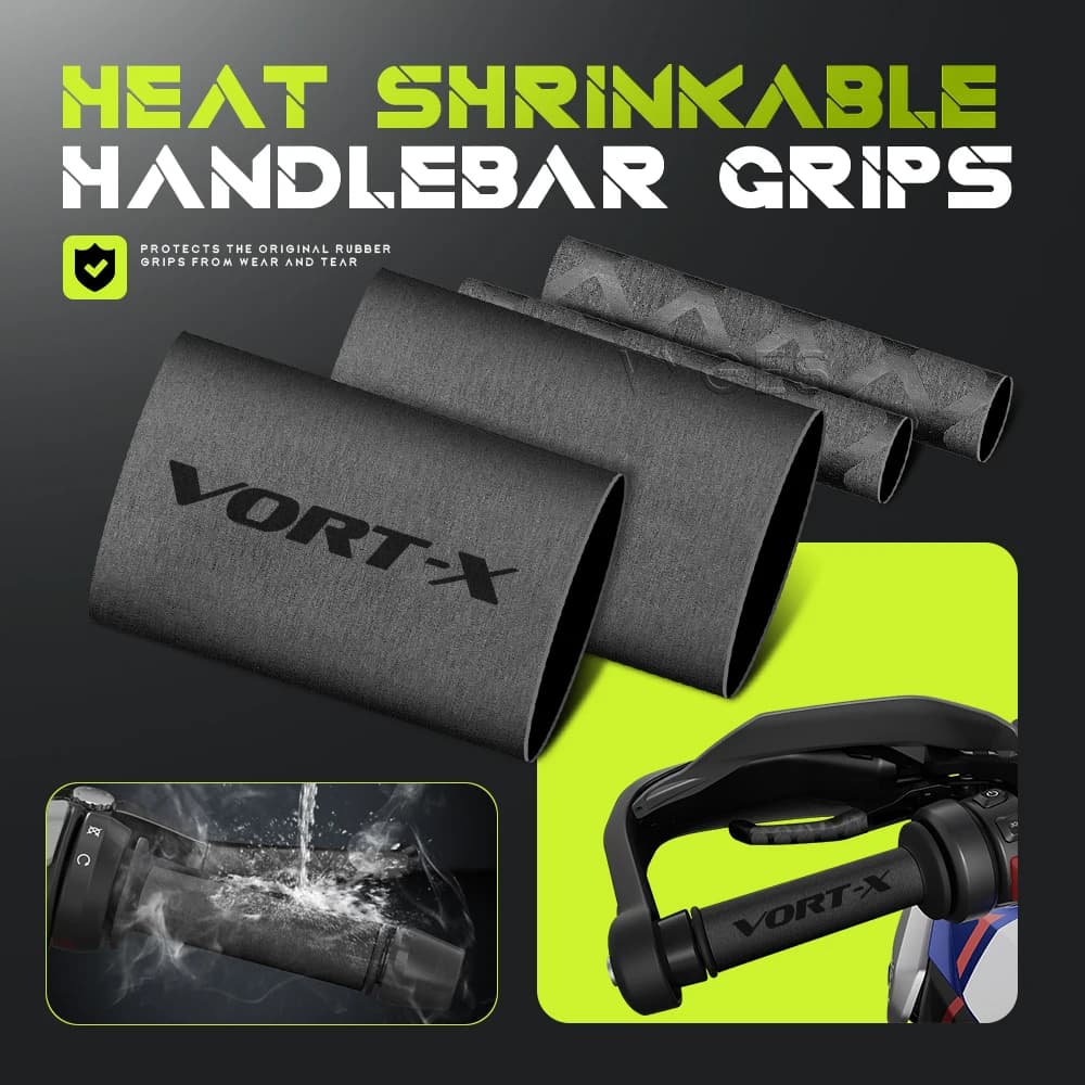 For Italika Vort-X 300R Vort-X 250 Motorcycle Heat Shrinkable Handlebar Grips Clutch Brake Lever Cover Grip Glove Anti-slip