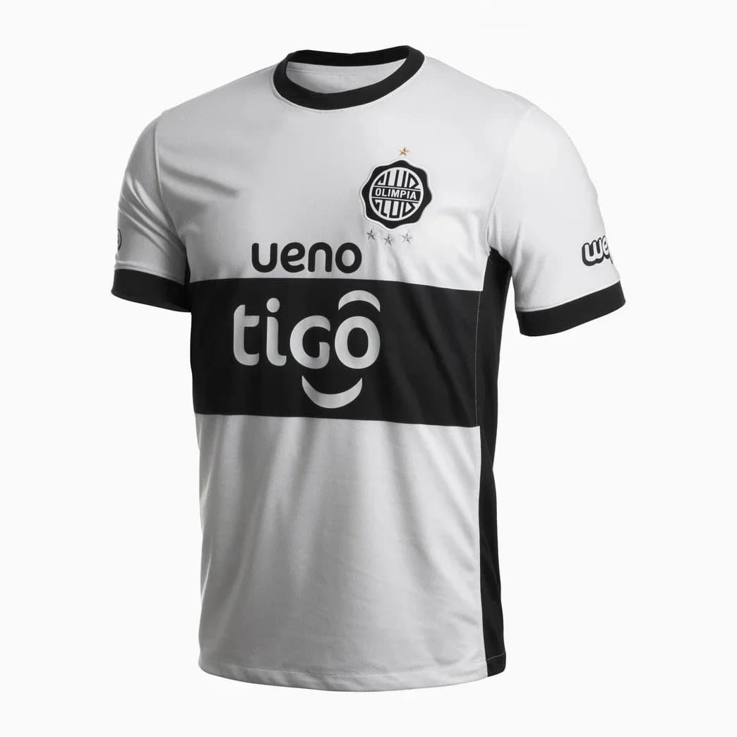 Club Olimpia Visitatore locale Maglia da calcio Stampa 3D Uomo Sport Traspirante T-shirt ad asciugatura rapida Moto Race Manica corta genitore-figlio