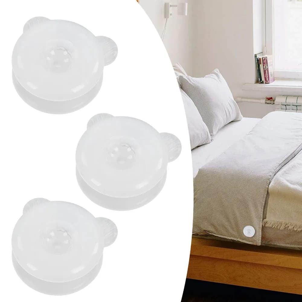 40 Pieces Fissers for Needle-Free Brushes, Clips for Sicure and Dureble Sheets, Invisible Fis for Drills
