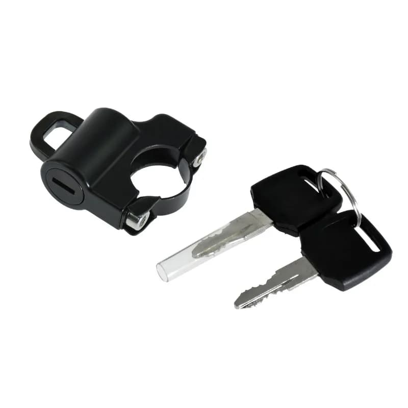 Accessori per Moto, Lucchetto Universale per Casco, Set di Ganci per Bicicletta, Strumento di Sostituzione per Lucchetto da 7/8 Pollici