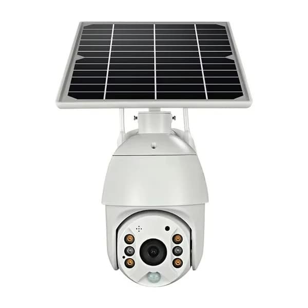Telecamera CCTV 4G LTE alimentata a batteria UBOX Telecamera di sicurezza IP 4G PTZ esterna con pannello solare da 3 MP S10