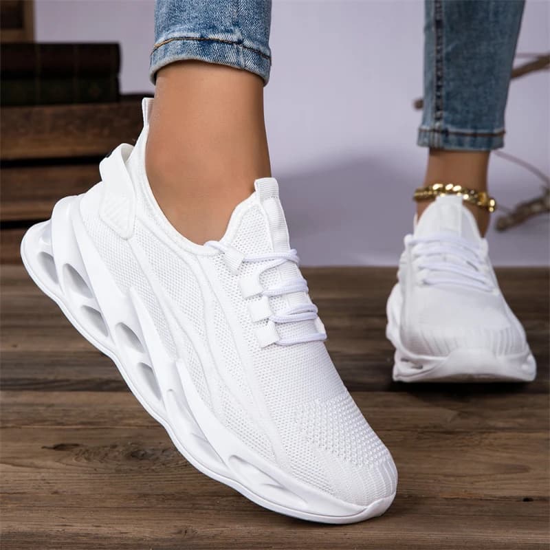 Scarpe da corsa estive da uomo, sneakers casual unisex in mesh traspirante, scarpe da ginnastica comode, antiscivolo, leggere, scarpe sportive da donna