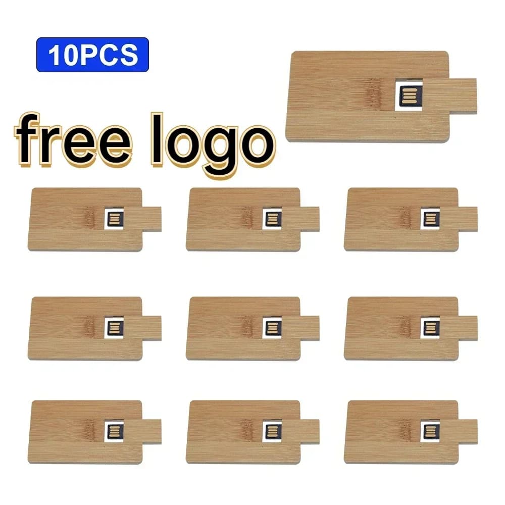 10 pz LOGO personalità maple carta di legno chiavetta USB U disco regalo creativo pendrive 4 GB 8 GB 16 GB 32 GB 64 GB (1 PZ LOGO gratuito)