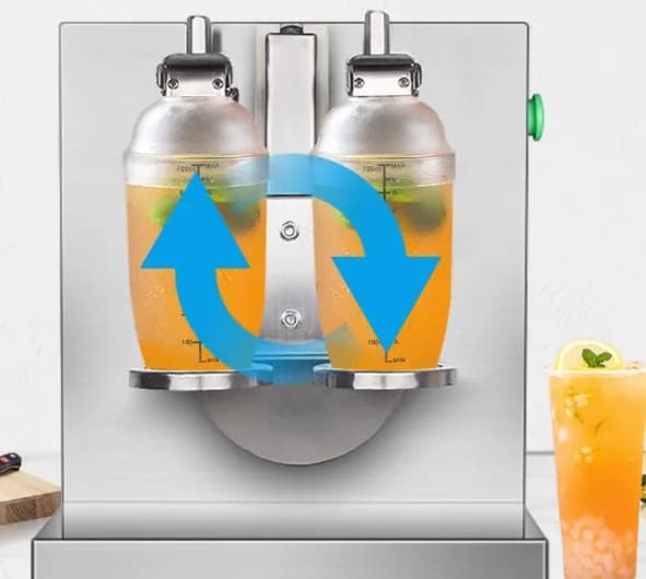 Frullatore per Cocktail e Milkshake a Due Bottiglie, Vendita all'Ingrosso dalla Fabbrica