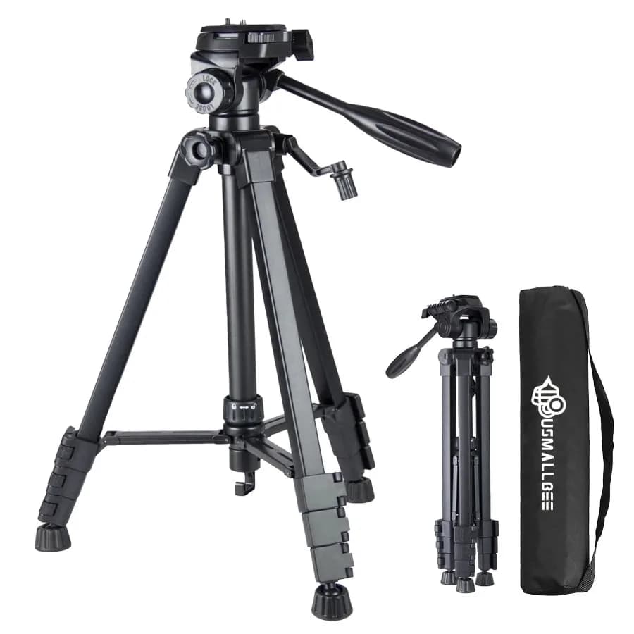 Camera Tripod 67 inch, Tripod for Camera 11LB Maximum Load Capacity, Travel Camera Tripod Stand with Carry Bag