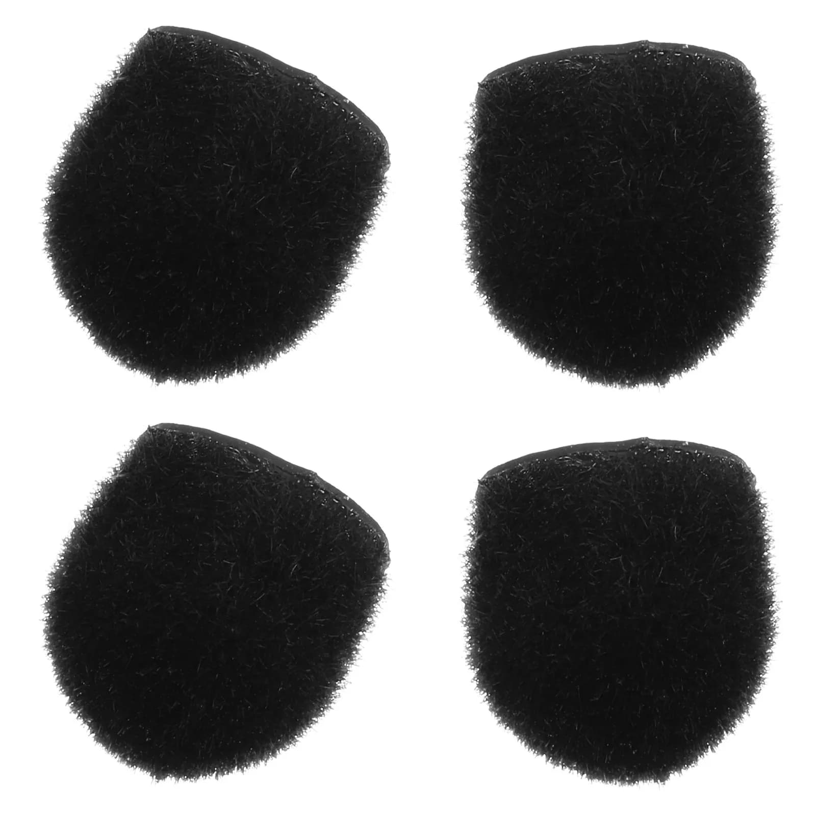 4Pcs High Precision Black Mesh Fabric Stylus Tips Replacement for Tablets Fine Point Drawing Writing Stylus