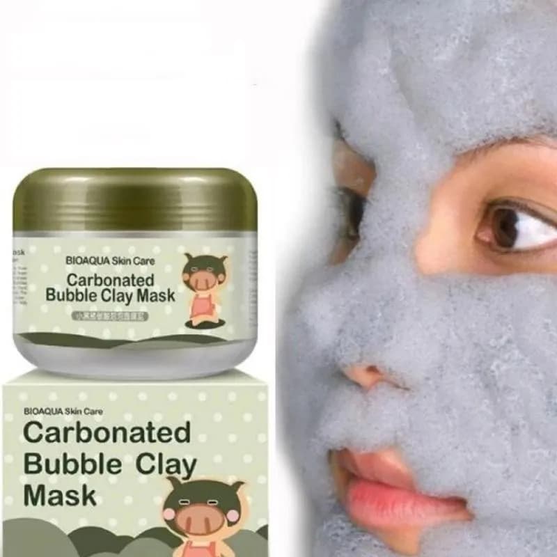 Moisturizing deep cleansing bubble clay mask 100g face cream nourishing for skin care and skin embellishment