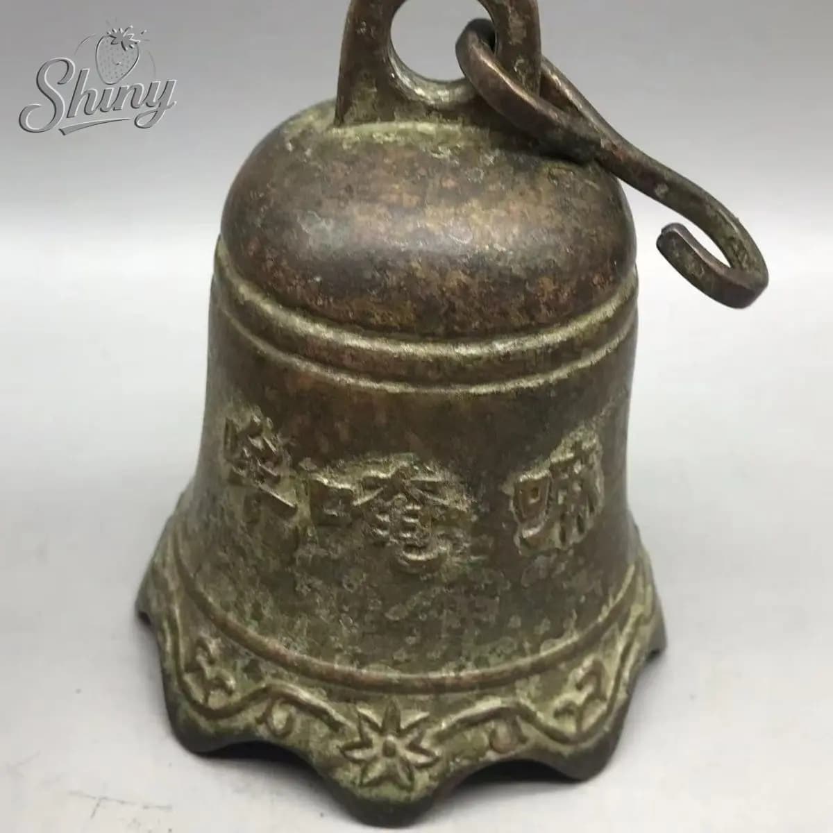 9.5cm Antique Bronze Magic Instruments, Pure Copper Bells, Feng Shui Ornaments, Tibetan Buddhist Supplies, Home Decorations