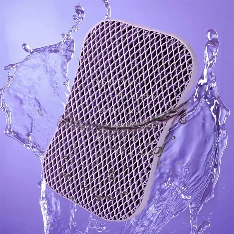 Pectin TPE Cervical Pillow Breathable Wing Design Pressure Relief Washable Sleep Support Pillow for Neck Protection
