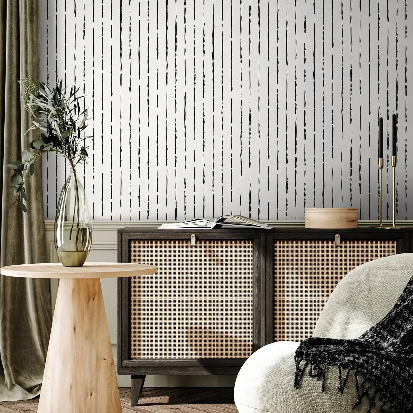 Carta da parati geometrica stacca e incolla, carta da parati con gocce minimali per decorazioni domestiche, parete murale autoadesiva o tradizione non tessuta
