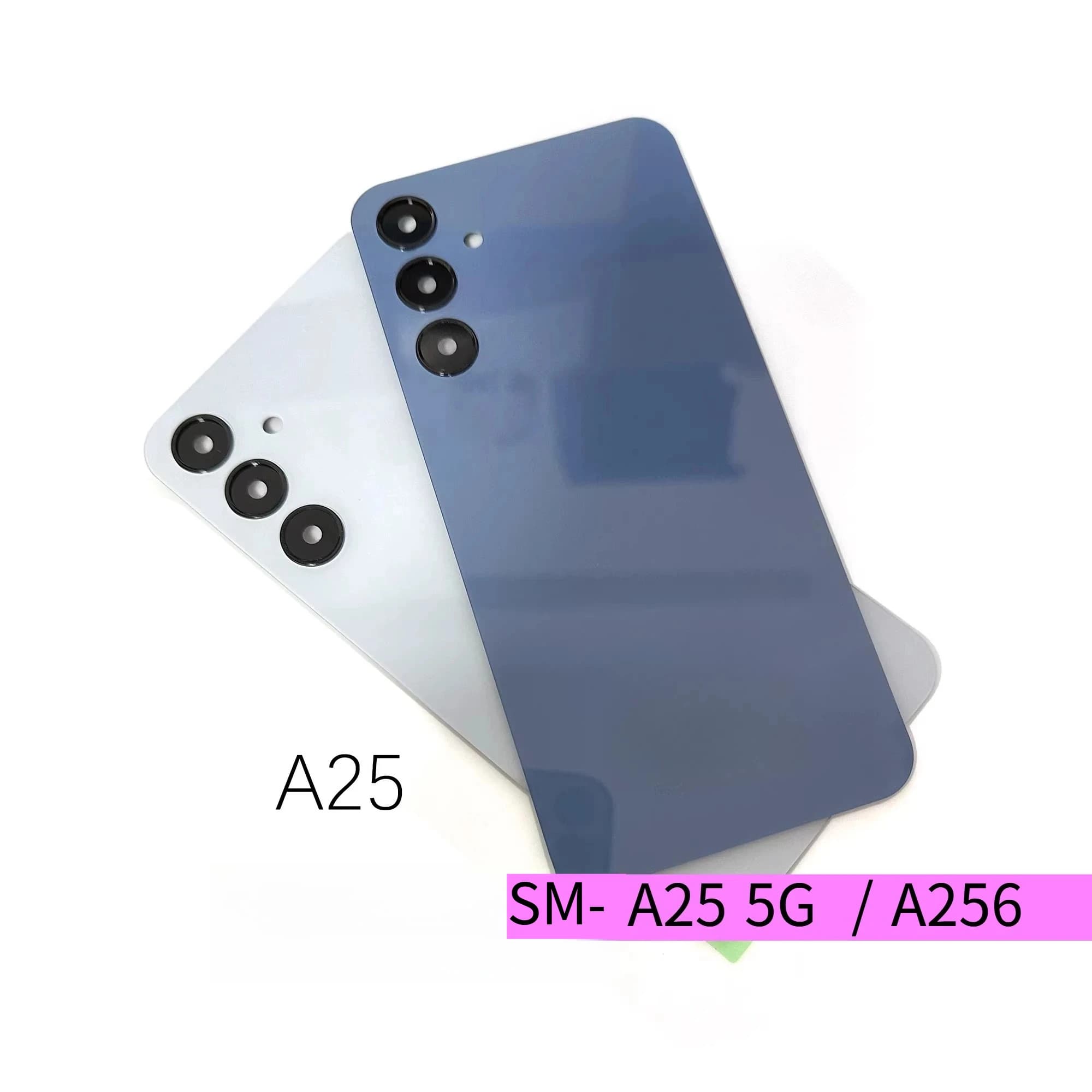 For Samsung Galaxy A25 5G SM‑A256B Replacement Battery Back Cover Rear Door Housing With Camera Lens Repair Spare Parts