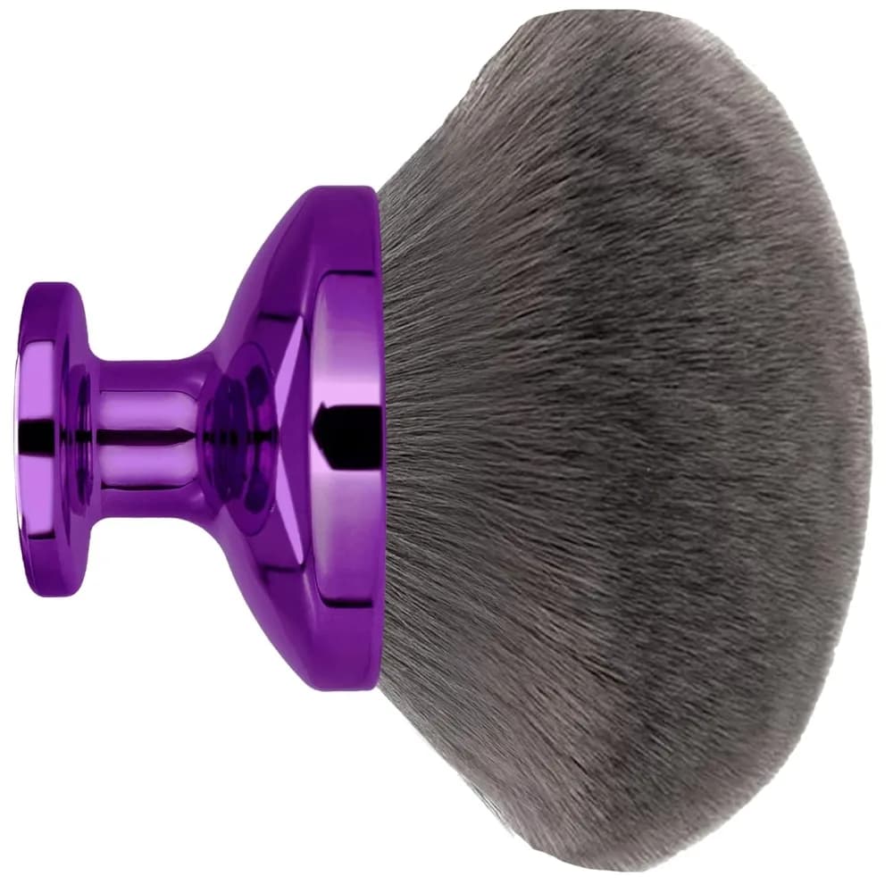 Extra large body makeup brush for self-tapping, Bronzer legs makeup Kabuki Brush flawless oval shape Kabuki bottom brush