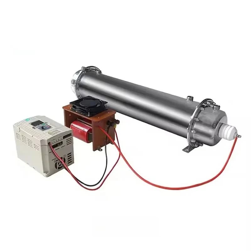Generatore di Ozono Industriale da 100G con Tubo al Quarzo e Raffreddamento ad Acqua per il Trattamento delle Acque