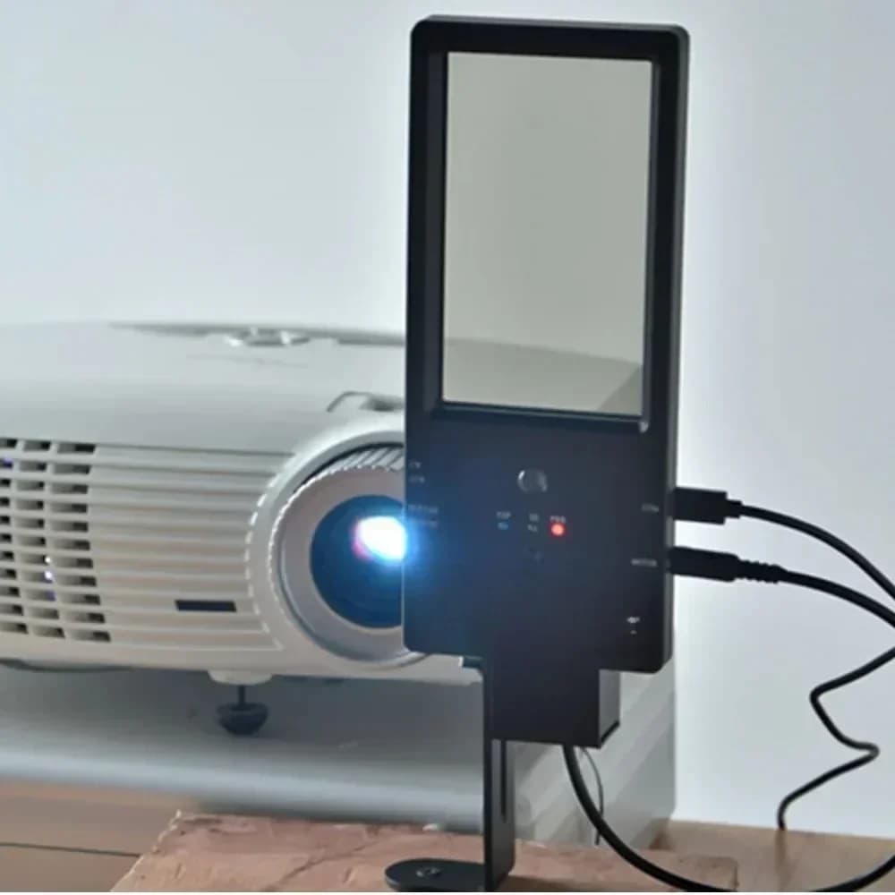 Crea polarizzatore ottico 3D passivo per cinema 3D, mini modulatore 3D, polarizzazione 3D per uso domestico per proiettore DLP