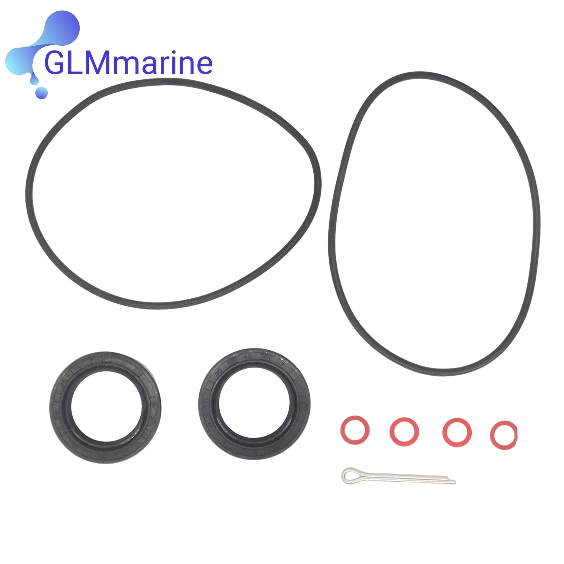 93101-30002 Lower Unit Seal Kit W/ Oil Seal Compatible with Yamaha VZ 200 225 250 300 HP Outboard Motor Models 93211-04384