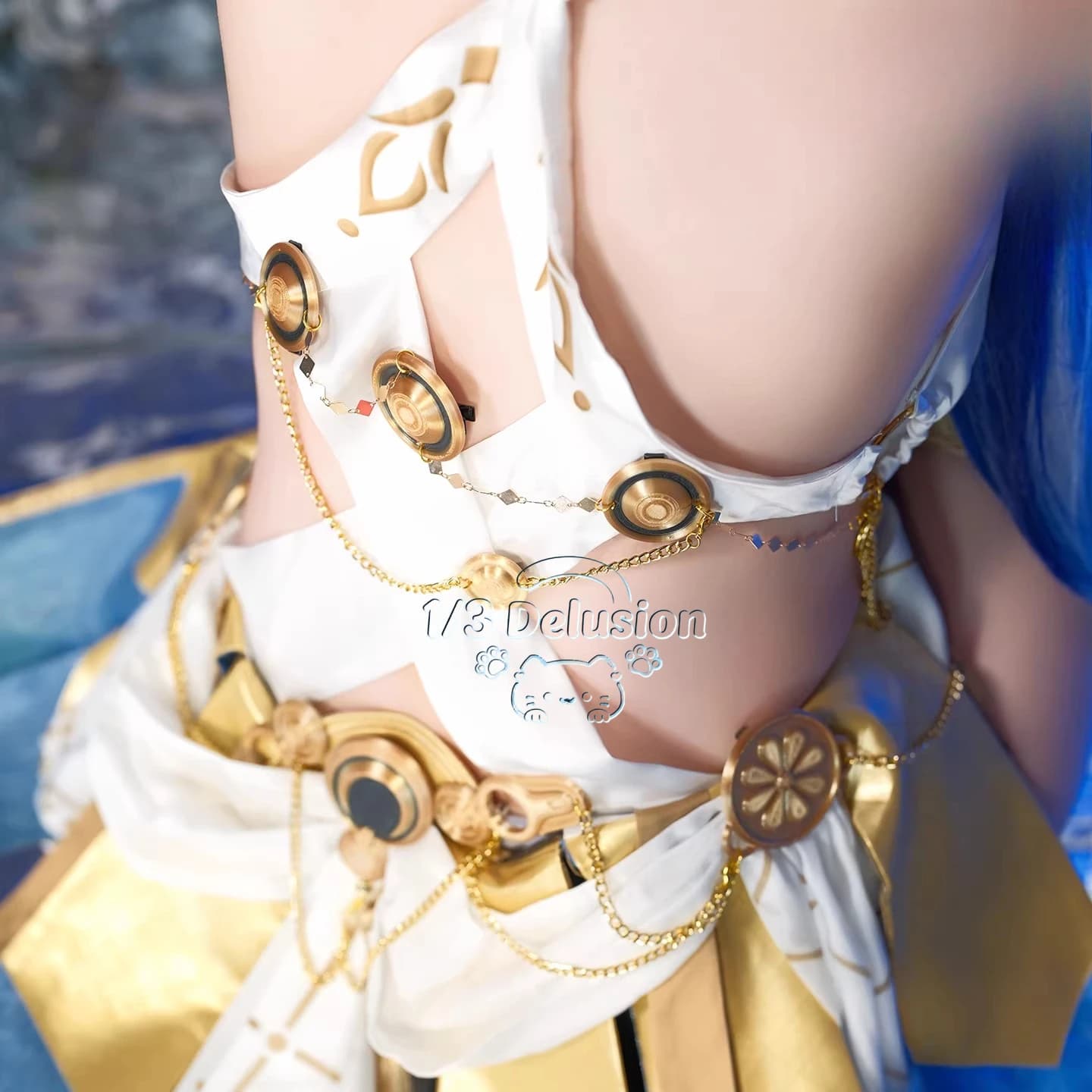 Wuthering Waves Yuno Cosplay Costume, Lolita Dress, Princess Dress for Halloween and Christmas, Role Game for Women 1/3 Delusion