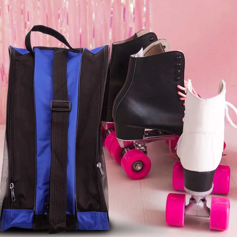 Borsa Resistente per Pattini, Custodia Impermeabile per Pattini da Ghiaccio, Accessorio per Hockey e Pattinaggio Artistico, Ideale per Viaggi