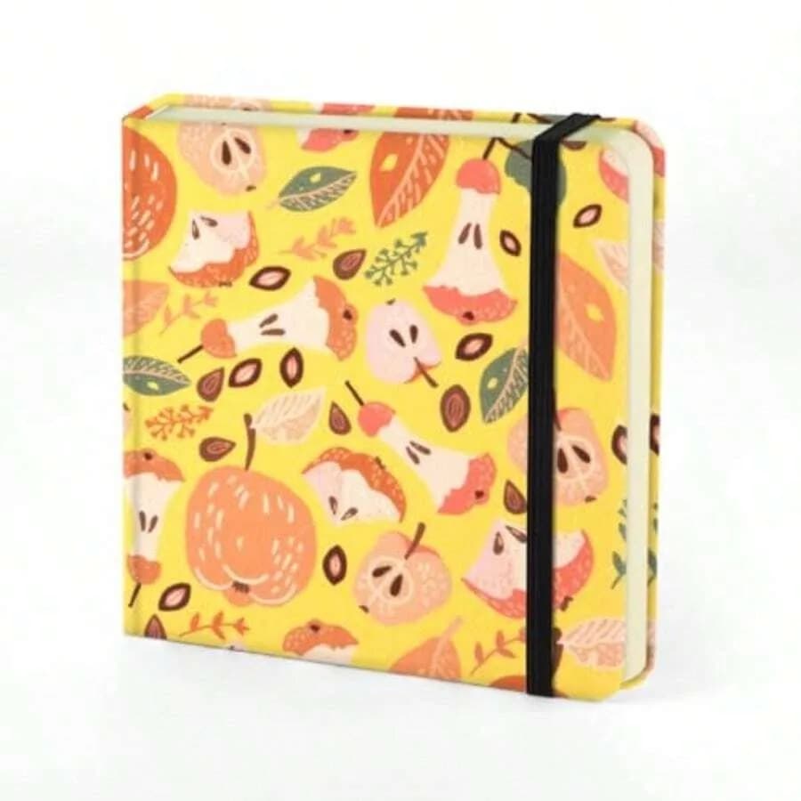Small Square 5x5 80gsm Mini Notebooks Blank Pages Sketchbooks Travel Journal Pocket Hardcover Paint Writing Notebook Blank Diar