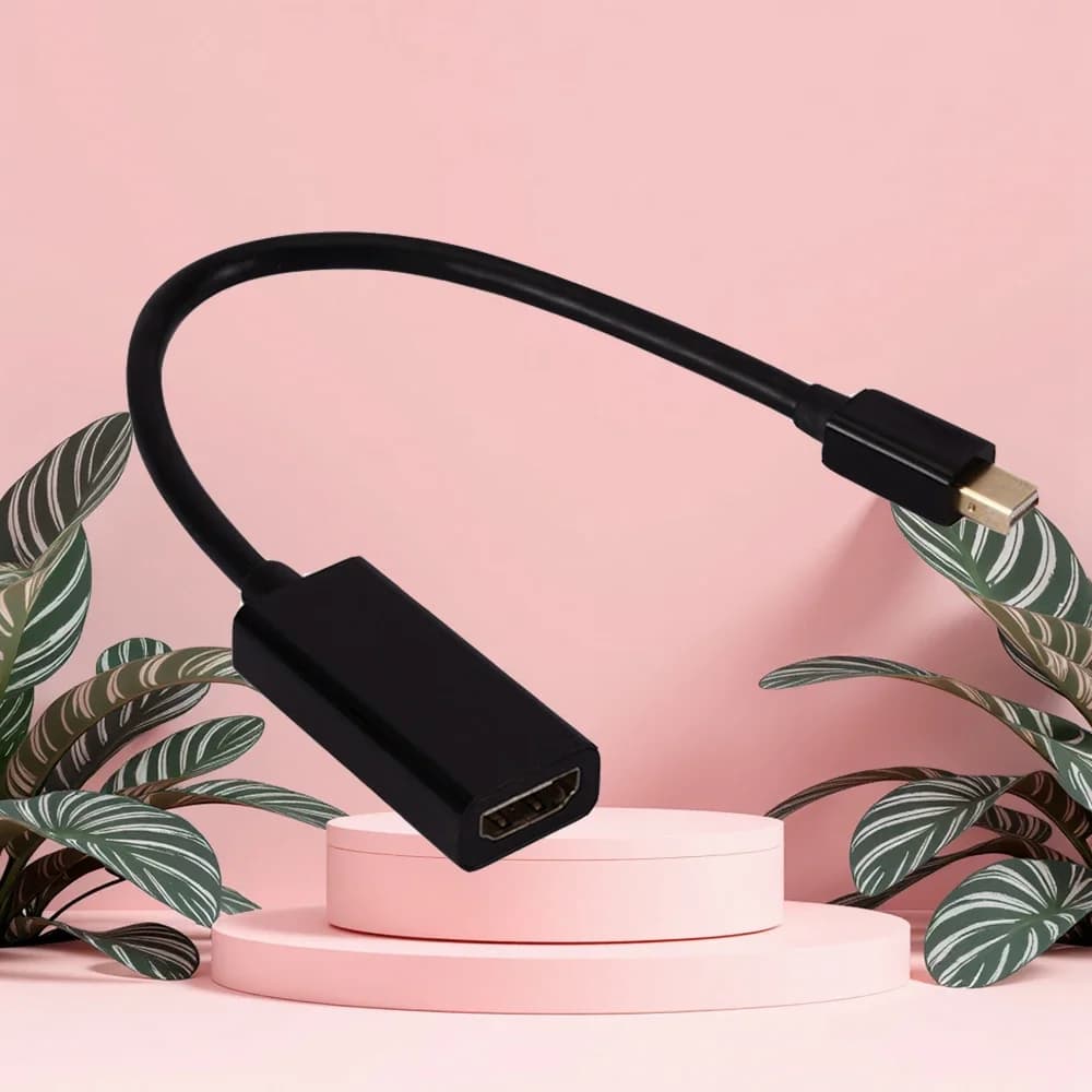 Cavo compatibile Mini DP a HDMI per porta display proiettore TV 1080P a cavo adattatore compatibile HDMI per Mac MacBook Pro Air