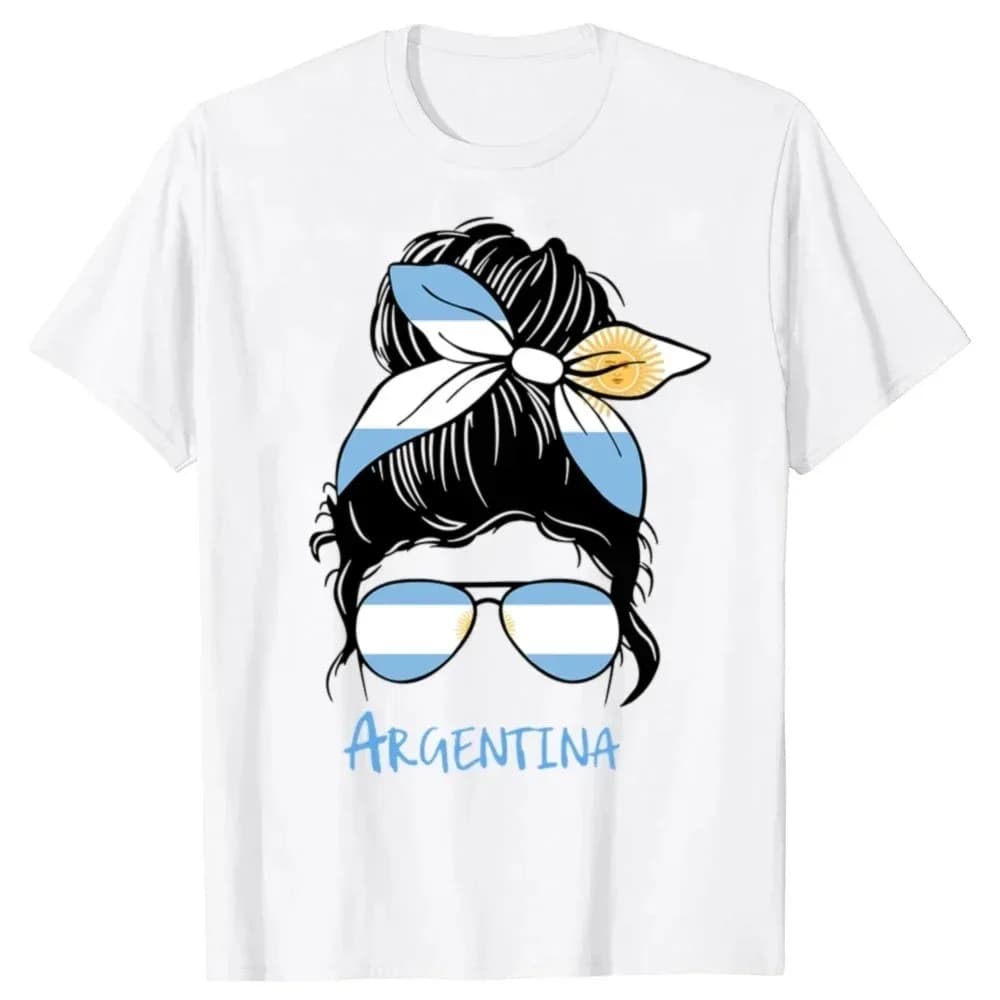 Culture Themed Graphic T-Shirt Casual Daily Short Sleeve Tee Mate Football Top Women Clothes