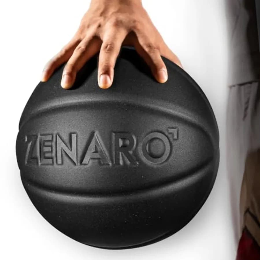 Pallone da Basket Ultra Premium Silenzioso - Misura 7 29.5" Non Compresso con Scanalatura 3D per un Rimbalzo e un Controllo Autentici, Peso da Gioco Reale I