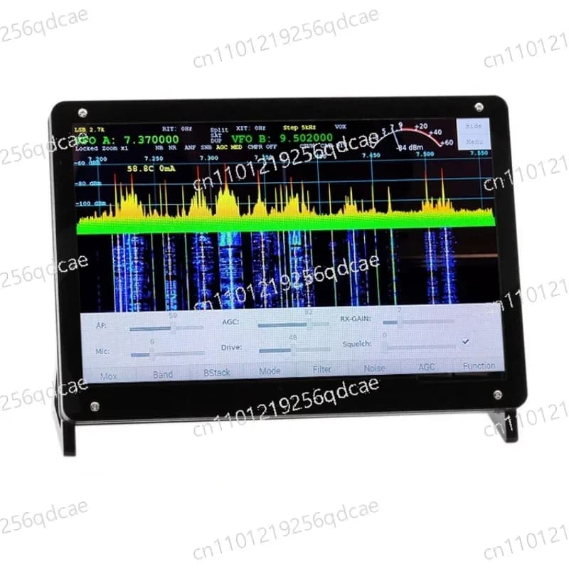 New Radioberry V2.0 Beta5 Radio Device Defined by HF SDR Software RESEARCH with Raspberry Pi and Touch Screen DSI 7 Inch