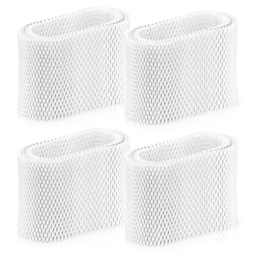 WF2 Humidifier Filter Replacement for Vicks V3500 V3100 V3600 V3900 V3700 VEV320 and Kaz 3020 Cool Mist Humidifiers Pack of 4