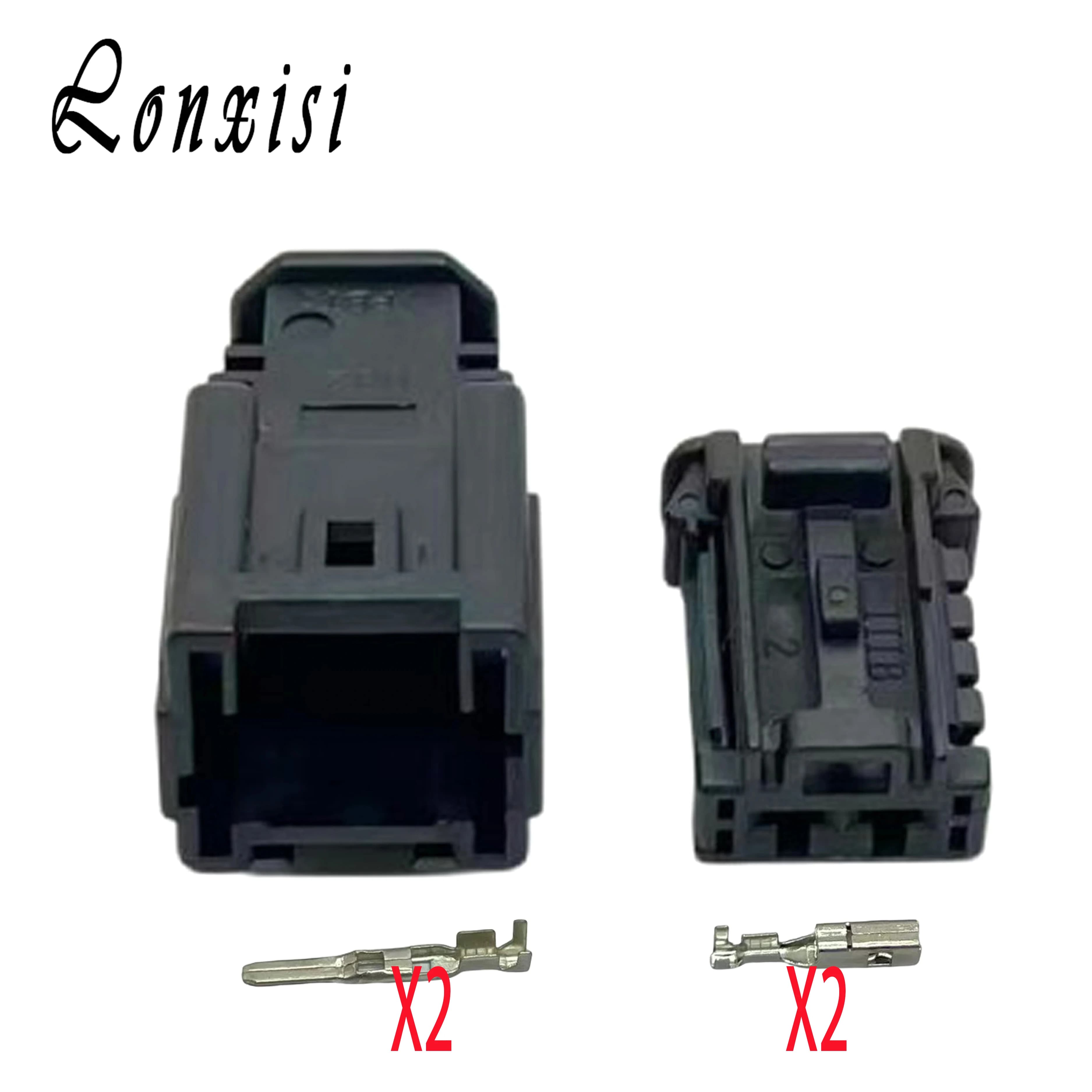 1/5/10/20/50 Set Connettori Auto a 2 Pin 98824-1021, Spina Resistore Ventola Riscaldatore Motore Soffiatore 98824-1025 per Nissan Citroen C5 C3 C2