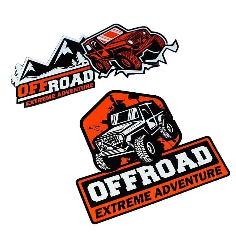 Car Wall decal Decalcomanie Parts Solar protection and waterproof cover Graffi for Jeep Wall decal Off Road Vinyl Sticker 4X4 Exterior