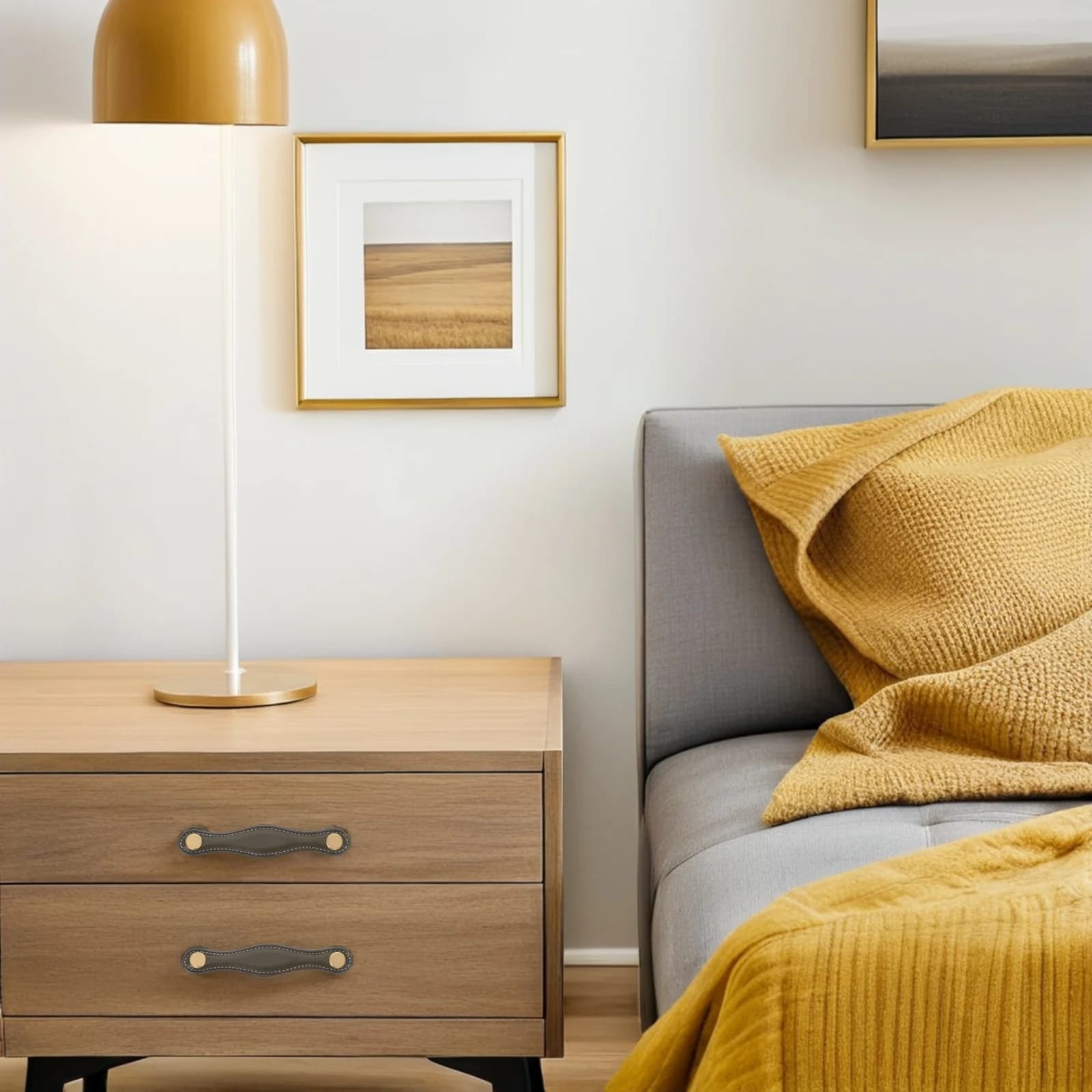 Maniglie per cassetti finte da 2 pezzi, maniglie morbide in PU di ricambio per cucina, camera da letto, guardaroba, hardware per mobili decorativi e moderni