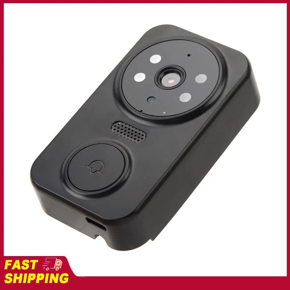 Videocitofono Wireless 2.4GHz WiFi Alta Fedeltà con Comunicazione Bidirezionale, Telecamera Grandangolare 1080P per Appartamenti