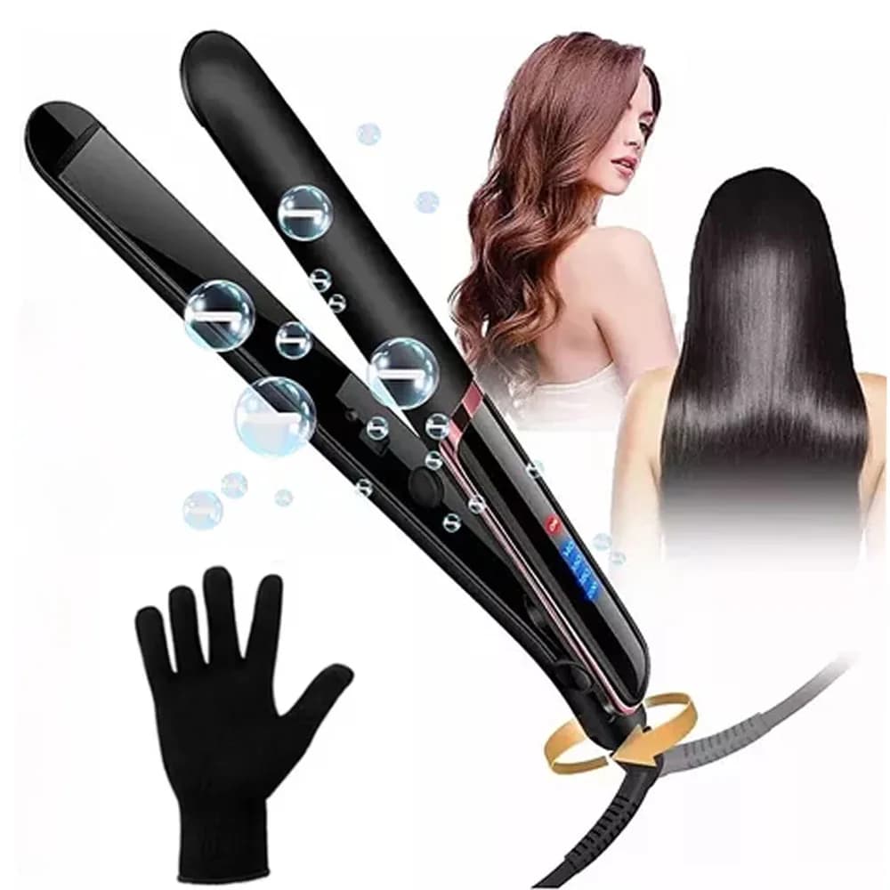 Multiple hair and curler Ceramics Quick Heating Plates 2 in1 Negative Ions Perfect for salon as styles anywhere