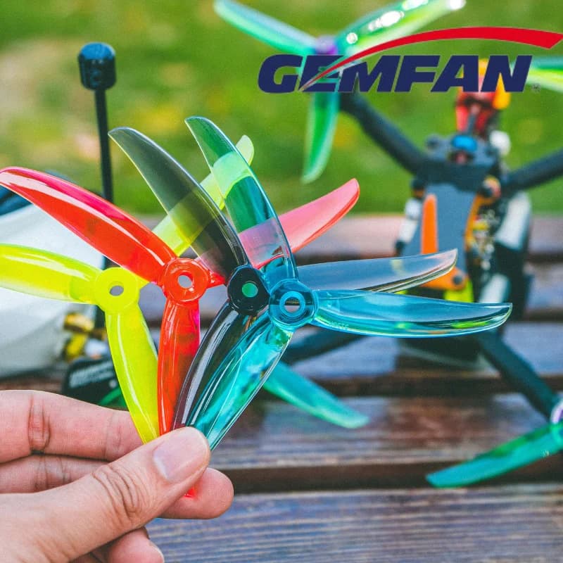 Gemfan VANOVER 5136 3 PC props for FPV Freestyle Quadcopter Racing Drone 5 inch multirotor tips DIY parts 6 pairs/12 pieces