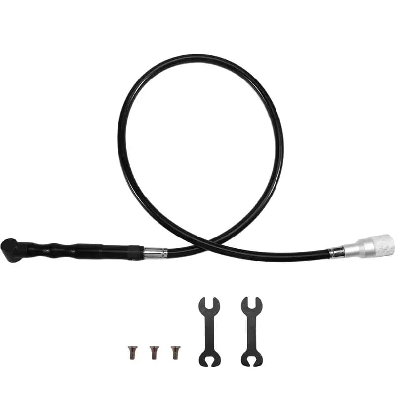 Set di Utensili Pneumatici con Smerigliatrice ad Aria a 90 Gradi da 3mm, Strumento per Levigatura e Lucidatura, Testa di Trasferimento per Smerigliatrice Elettrica