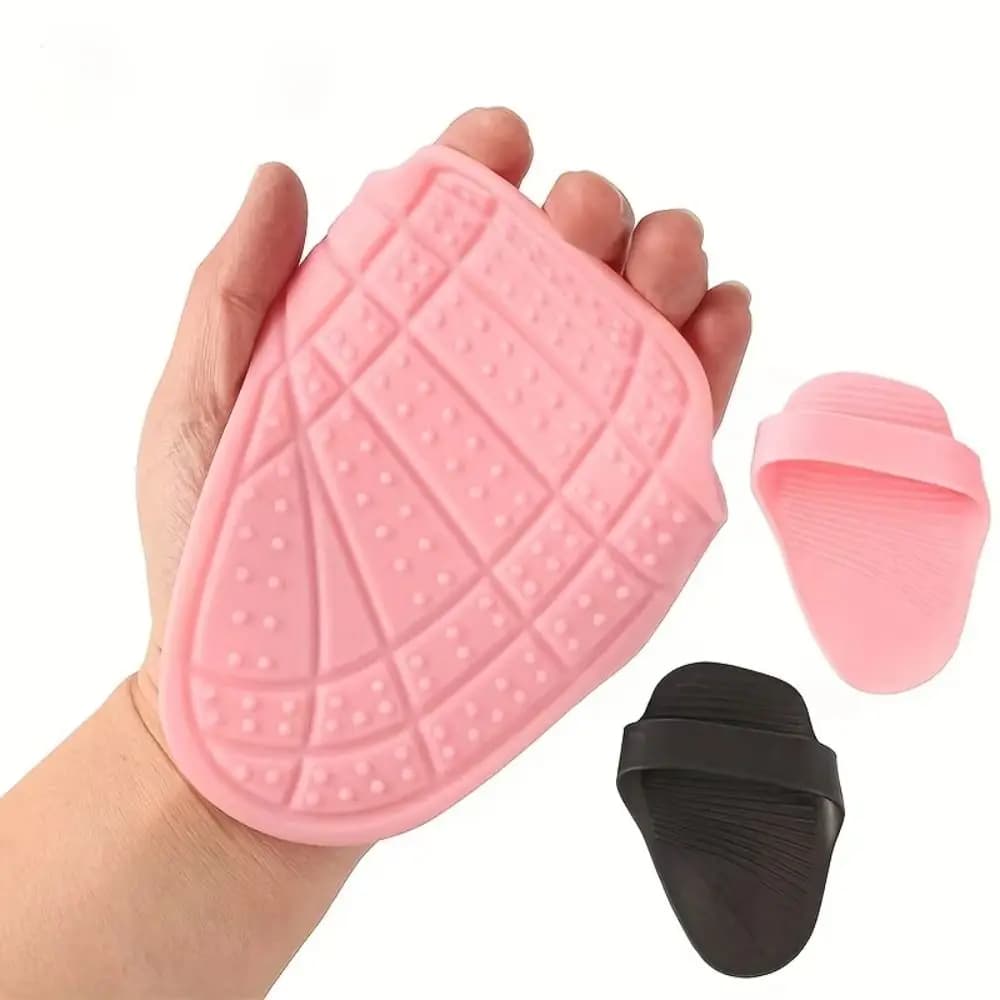 1 Pair Non-slip Fitness Palm Protect Pads Soft Thicken Weightlifting Hand Protect Pads Wear-resistant Durable Gym Power Gloves