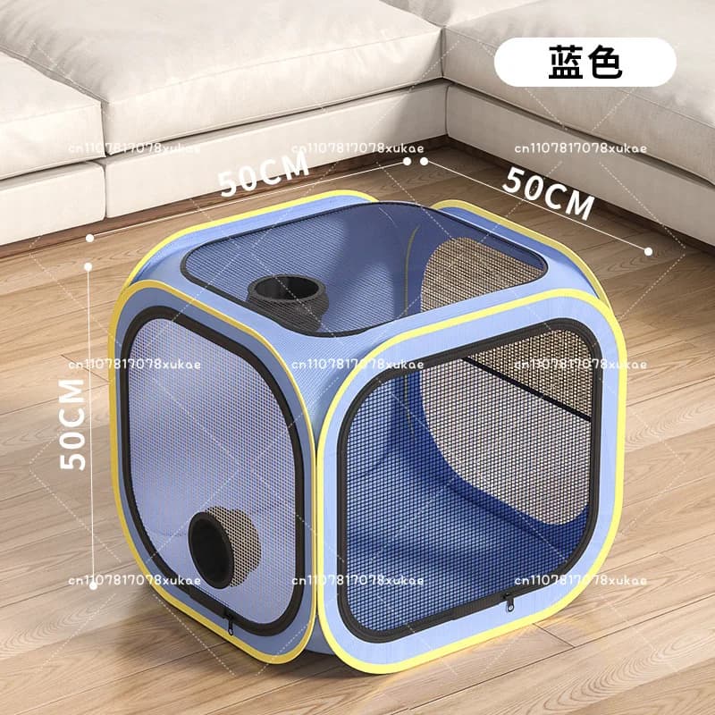 Box Asciugatura Portatile per Animali Domestici, Soffiatore Asciugacapelli per Cani e Gatti, Uso Domestico, Senza Peli Volanti per il Bagno e l'Asciugatura