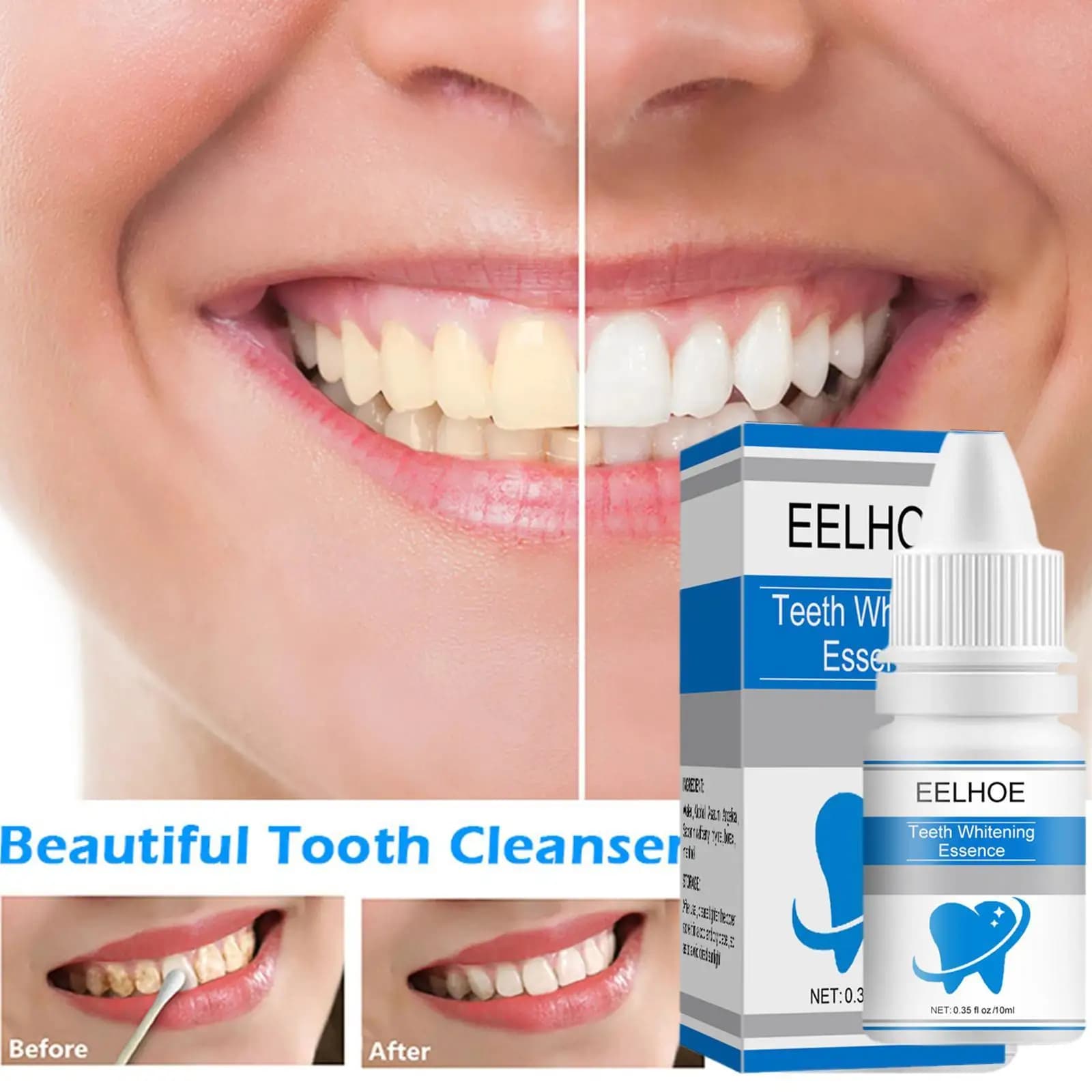 10 ml tooth whitening, oral hygiene, tooth care, liquid toothpaste, oral care product