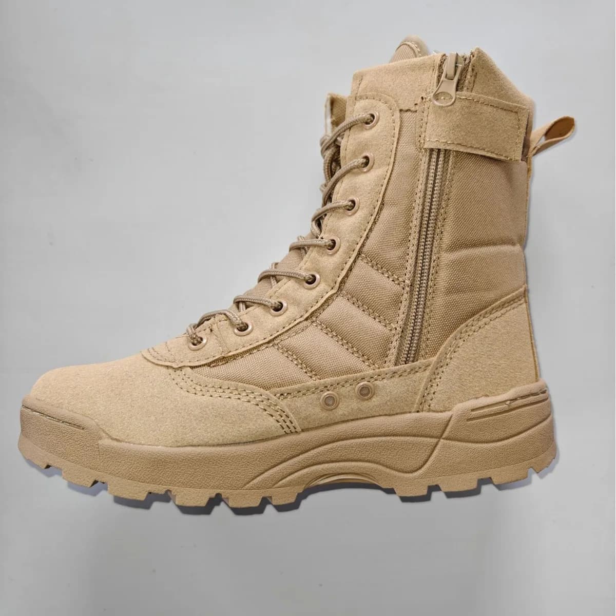 Stivali militari tattici Stivali militari da combattimento nel deserto delle forze speciali impermeabili Stivaletti da trekking all'aperto per uomo Garantire le scarpe di sicurezza