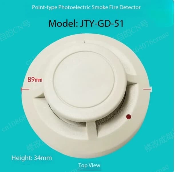 JTY-GD-5i Smoke Sensing Point Photoelectric Smoke Fire Detector Smoke Sensing, Shipboard Available in Stock