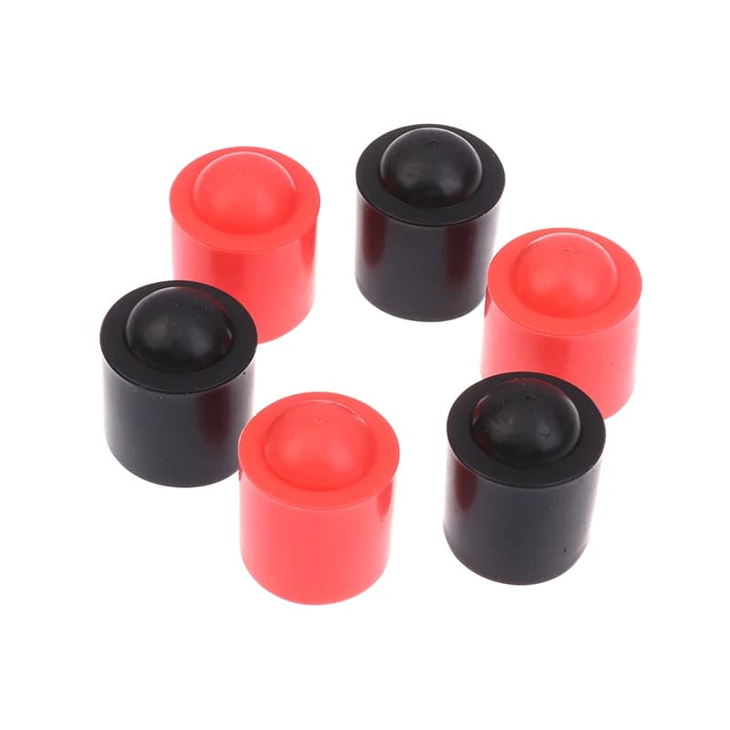 Rubber Billiard Cue Bottom Protective Cover Pool 10Pcs Cue Stick Cue Rod Protector Snooker Cover Billiard Cue Collision Cover