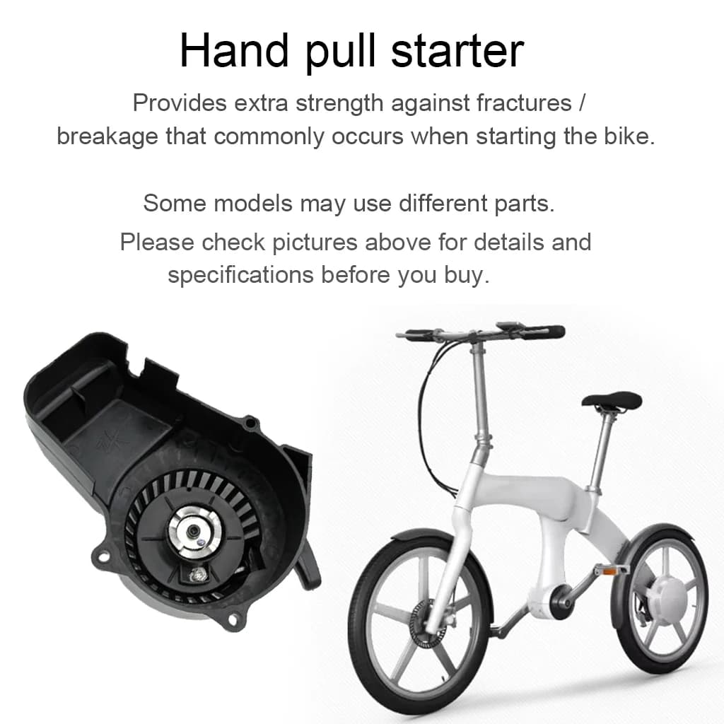 Avviamento a strappo per 47cc 49cc Mini Pocket Rocket Dirt Bike ATV Quad Bike Pull Starter per avviamento a strappo Accessori auto