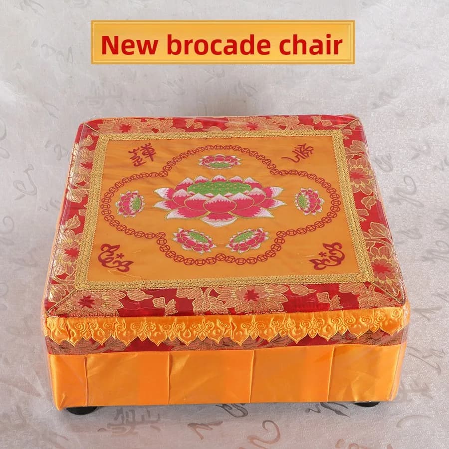 Buddhist Supplies Direct From Manufacturer Exquisite Worship Cushion Meditation Chair Mat Wholesale Decor