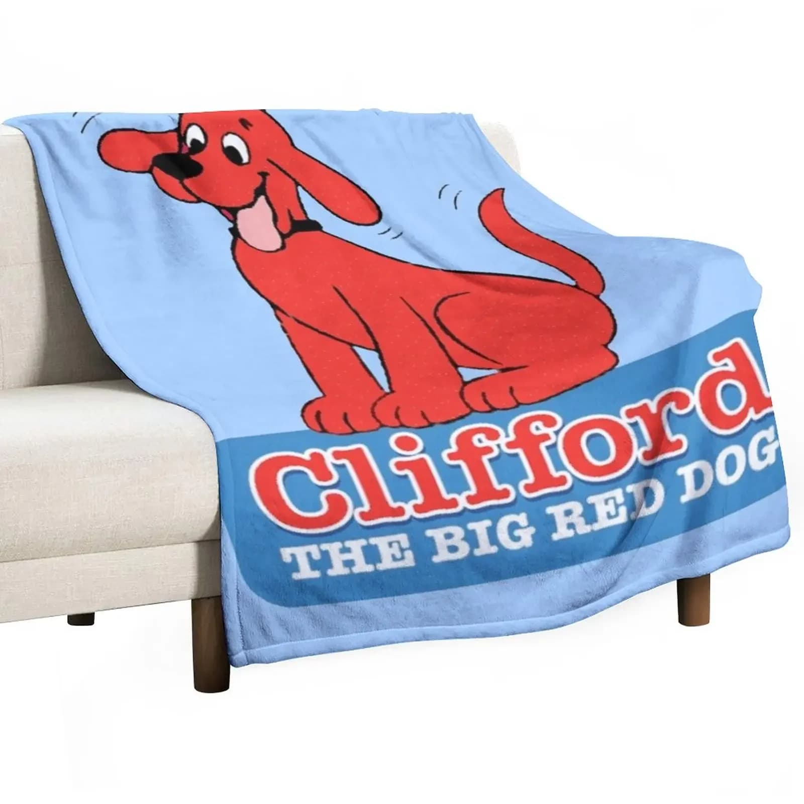 Wilford the big red dog coperta coperta sottile coperta morbida grande