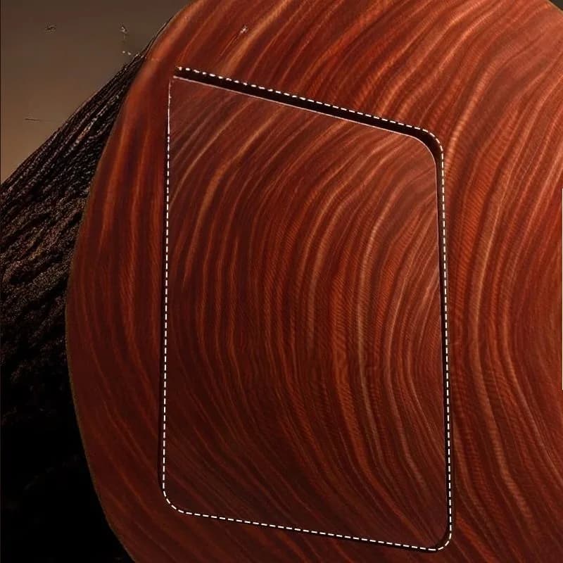 JUSTINLAU Iron Wood Cutting Board Solid Wood Household Cutting Board Whole Wood Cutting Board Kitchen Thickened Knife Board