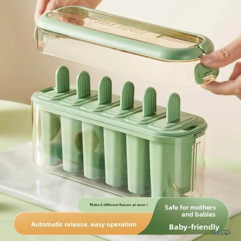 Food Grade Ice Cream Mold Ice Maker Kitchen Tool for Cooking Ice Tray Ice Cube Maker Dessert Maker Ice Cream Container
